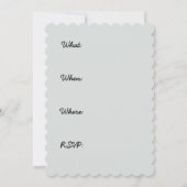 オーストラリアの牛の犬 – かわいいオリジナルドッグアート 招待状 (裏面)