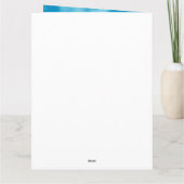 オーストラリアの牛オンビーチ、愛犬家の夏の贈り物 カード (裏面)