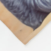 オーストラリアの牛オンビーチ、愛犬家の夏の贈り物 フリースブランケット (角)