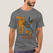 オーストラリアの牛犬のテネシー州のワルツのTシャツ Tシャツ (正面)