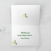 オーストラリアの牛犬のハッピーバースデー カード (内部)