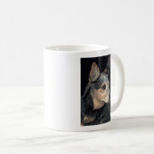 オーストラリアの牛犬のマグ- "Quigley " コーヒーマグカップ (正面右)