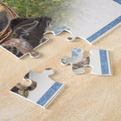 オーストラリアの牛犬の側面の蹴り ジグソーパズル (側面)