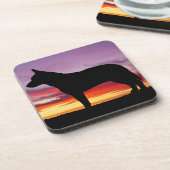 オーストラリアの牛犬 コースター (左側)