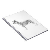 オーストラリアの牛犬 ノートブック (右側)