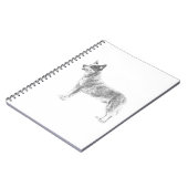 オーストラリアの牛犬 ノートブック (左側)