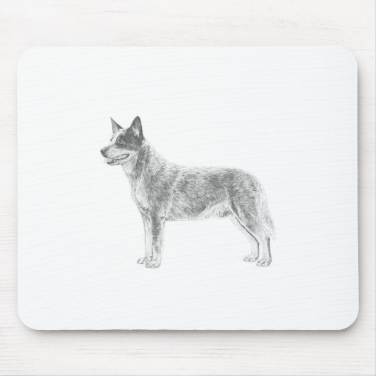 オーストラリアの牛犬 マウスパッド (正面)