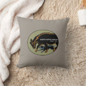 オーストラリアの牛犬-心は問題を動かします クッション (ブランケット)