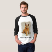 オーストラリアの牛犬 Tシャツ (正面フル)