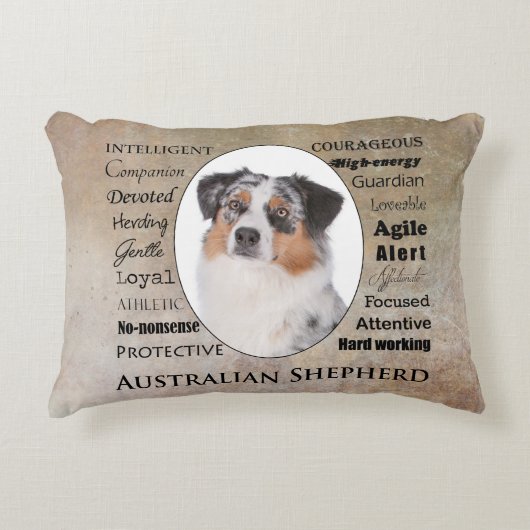 オーストラリアの特徴の枕 アクセントクッション (正面)