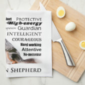 オーストラリアの特性の台所タオル キッチンタオル (四つ折り)