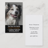 オーストラリアの犬の飼育者のオーストラリア人の羊飼い 名刺 (正面/裏面)