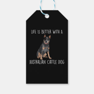 オーストラリアの畜犬の方が生きがいが好い ギフトタグ