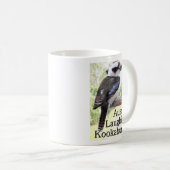 オーストラリアの笑うKookaburra コーヒーマグカップ (正面右)