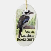 オーストラリアの笑うKookaburra セラミックオーナメント (右)
