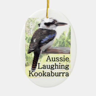 オーストラリアの笑うKookaburra セラミックオーナメント