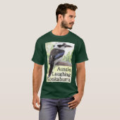 オーストラリアの笑うKookaburra Tシャツ (正面フル)