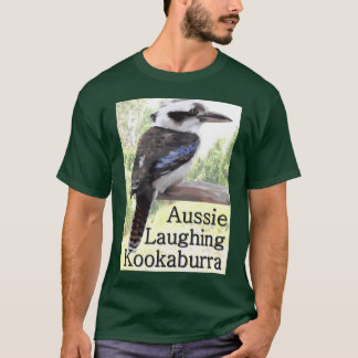 オーストラリアの笑うKookaburra Tシャツ