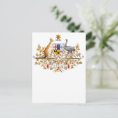 オーストラリアの紋章 ポストカード (スタンド正面)