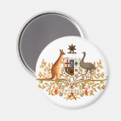 オーストラリアの紋章 マグネット (正面/裏面)