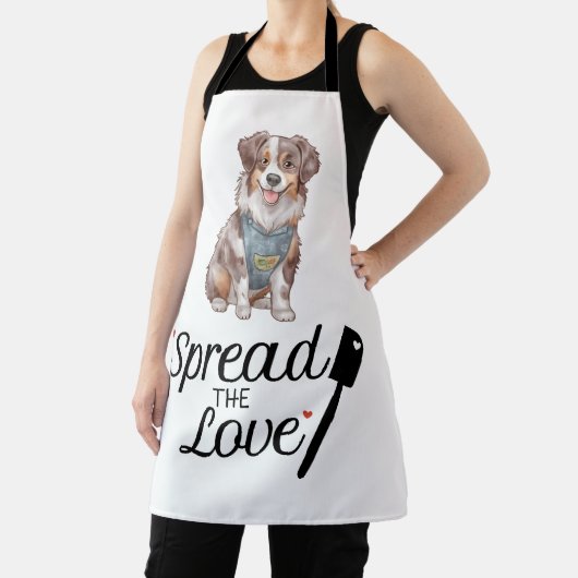 オーストラリアの羊飼いが愛情を広めた エプロン (インサイチュ)