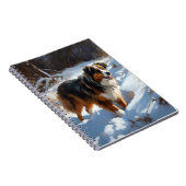 オーストラリアの羊飼いが雪のクリスマスを過ごす ノートブック (右側)