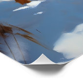 オーストラリアの羊飼いが雪のクリスマスを過ごす ポスター (コーナー)