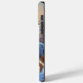 オーストラリアの羊飼いが雪のクリスマスを過ごす Case-Mate iPhoneケース (裏面 / 左)