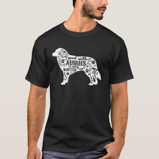 オーストラリアの羊飼いと過ごす時間 Tシャツ (正面)
