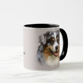 オーストラリアの羊飼いのすばらしいマグ マグカップ (正面右)