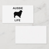 オーストラリアの羊飼いのオーストラリア人の生活 名刺 (正面/裏面)