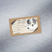 オーストラリアの羊飼いのカスタムな磁気名刺 マグネット名刺 (インサイチュ)