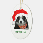 オーストラリアの羊飼いのクリスマスのオーナメント セラミックオーナメント (左)