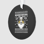 オーストラリアの羊飼いのクリスマスシャツ オーナメント (正面)