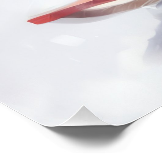 オーストラリアの羊飼いのクリスマス雪の冬 ポスター (コーナー)