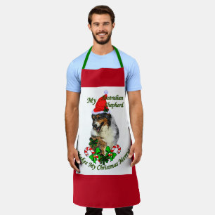 オーストラリアの羊飼いのクリスマス エプロン