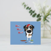 オーストラリアの羊飼いのクリスマス シーズンポストカード (スタンド正面)