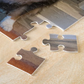 オーストラリアの羊飼いのクリスマス ジグソーパズル (側面)