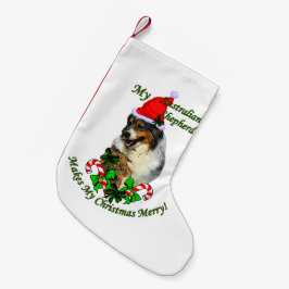 オーストラリアの羊飼いのクリスマス スモールクリスマスストッキング