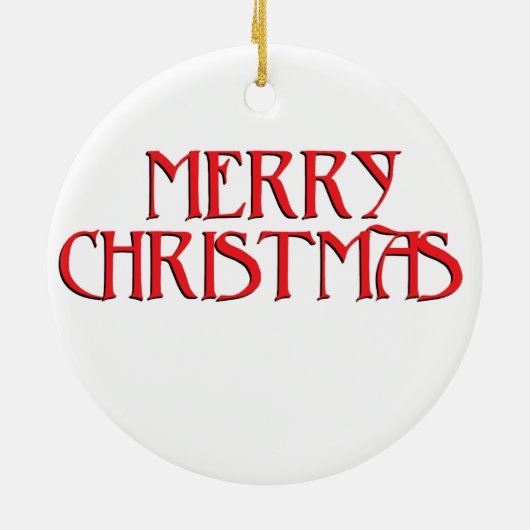 オーストラリアの羊飼いのクリスマス セラミックオーナメント (裏面)