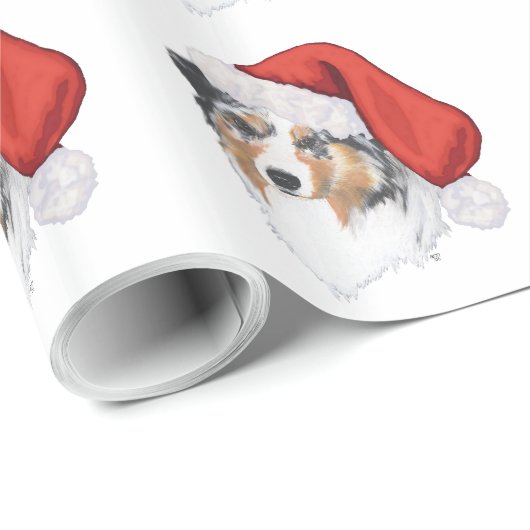 オーストラリアの羊飼いのクリスマス ラッピングペーパー (ロールコーナー)