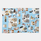 オーストラリアの羊飼いのコラージュ キッチンタオル (横)