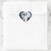 オーストラリアの羊飼いのステッカー ハートシール (バッグ)