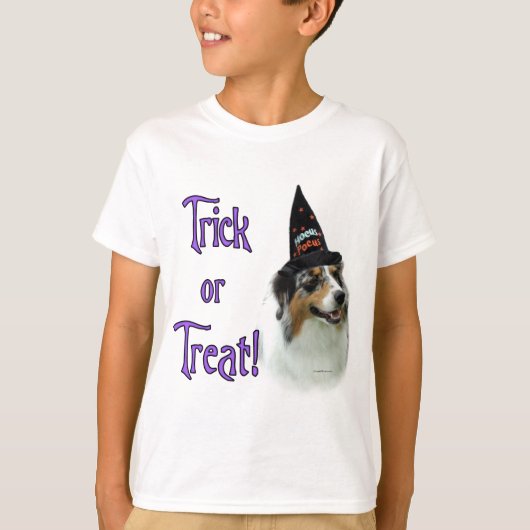 オーストラリアの羊飼いのトリック Tシャツ (正面)