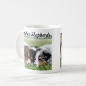 オーストラリアの羊飼いのマグ コーヒーマグカップ (正面左)