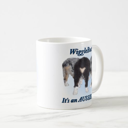 オーストラリアの羊飼いのマグ コーヒーマグカップ (正面右)