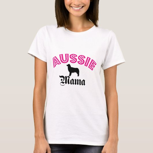 オーストラリアの羊飼いのママ Tシャツ (正面)