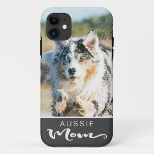 オーストラリアの羊飼いのマム·ドッグの写真 iPhone 11 ケース