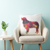 オーストラリアの羊飼いの幾何学的シルエット数々の クッション (椅子)