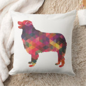 オーストラリアの羊飼いの幾何学的シルエット数々の クッション (ブランケット)